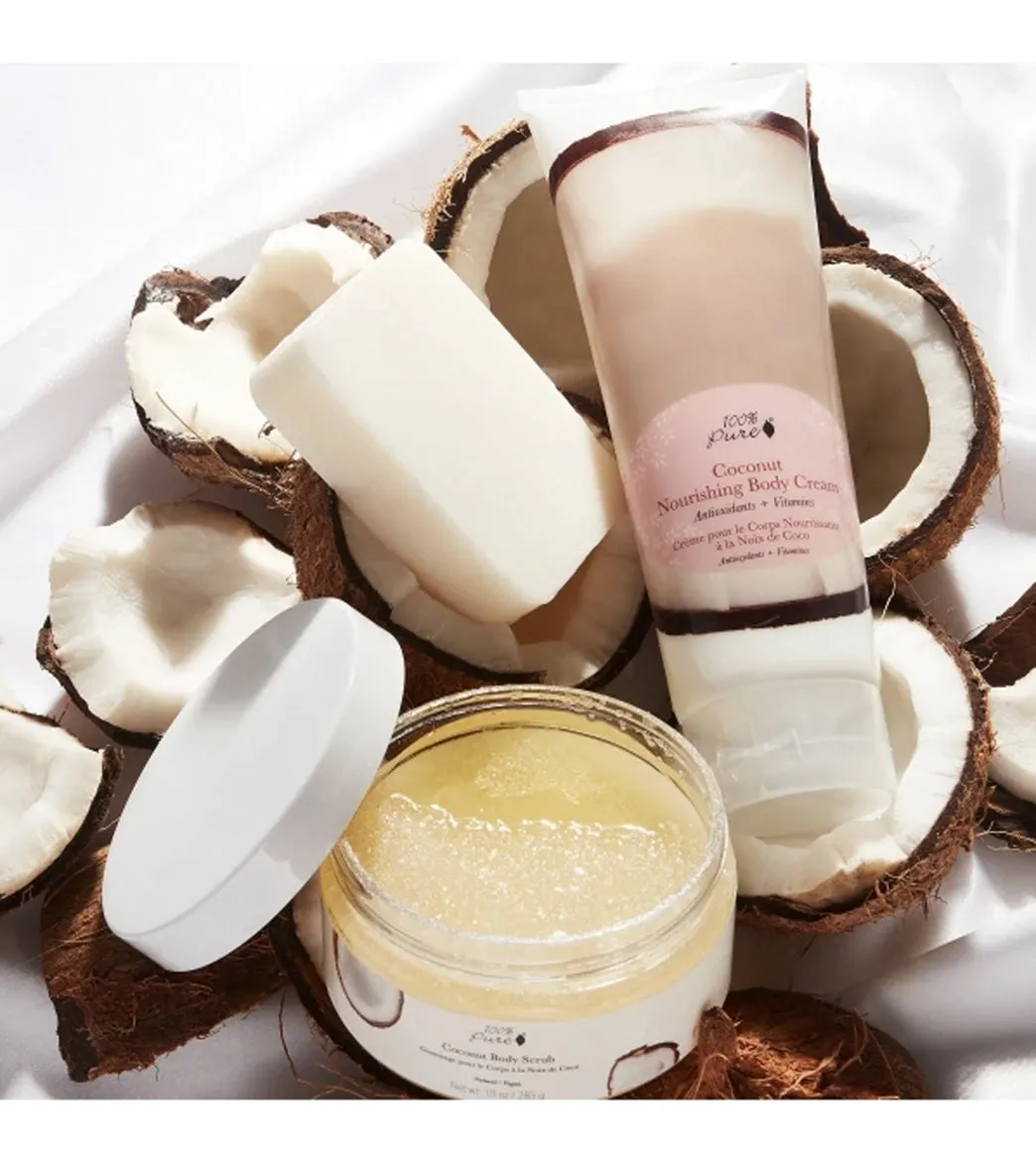 100% Pure Coconut Nourishing Body Cream, 8 oz