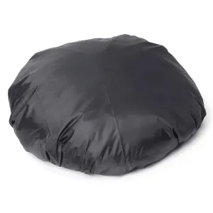 112cm Outdoor Black Round Waterproof Bbq Grill Dust Cover Dustproof Balcony Fire Pit Cover