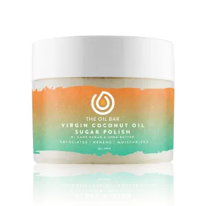Arabian Sandalwood Virgin Coconut Oil Sugar Polish