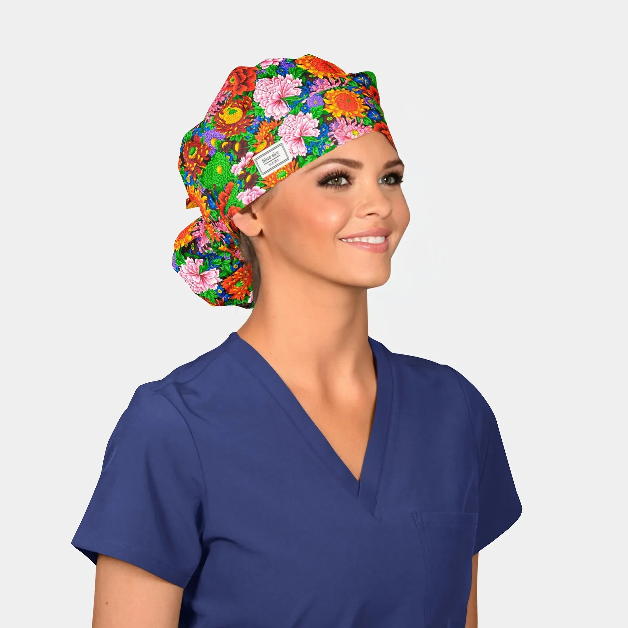 August Arbor - Poppy Scrub Caps