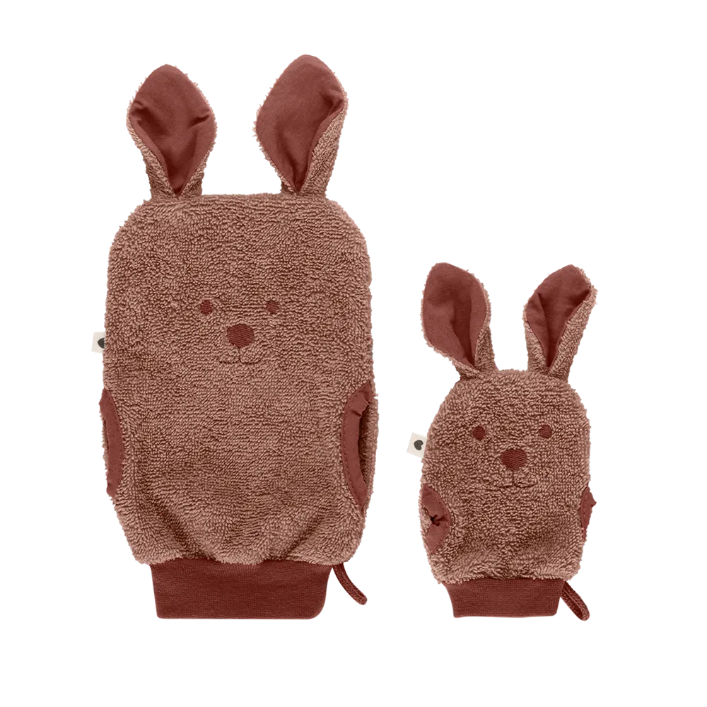BIBS Kangaroo Bath Mitts