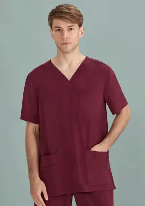 Biz Care Mens Avery V-Neck Scrub Top (CST945MS)