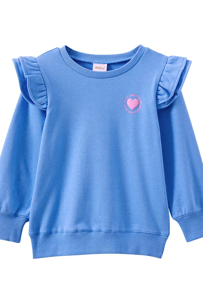 Blue Detail Sweat