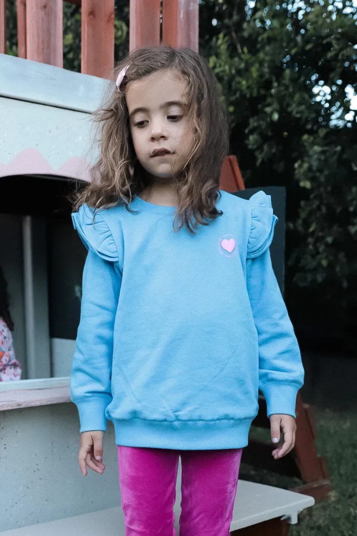 Blue Detail Sweat