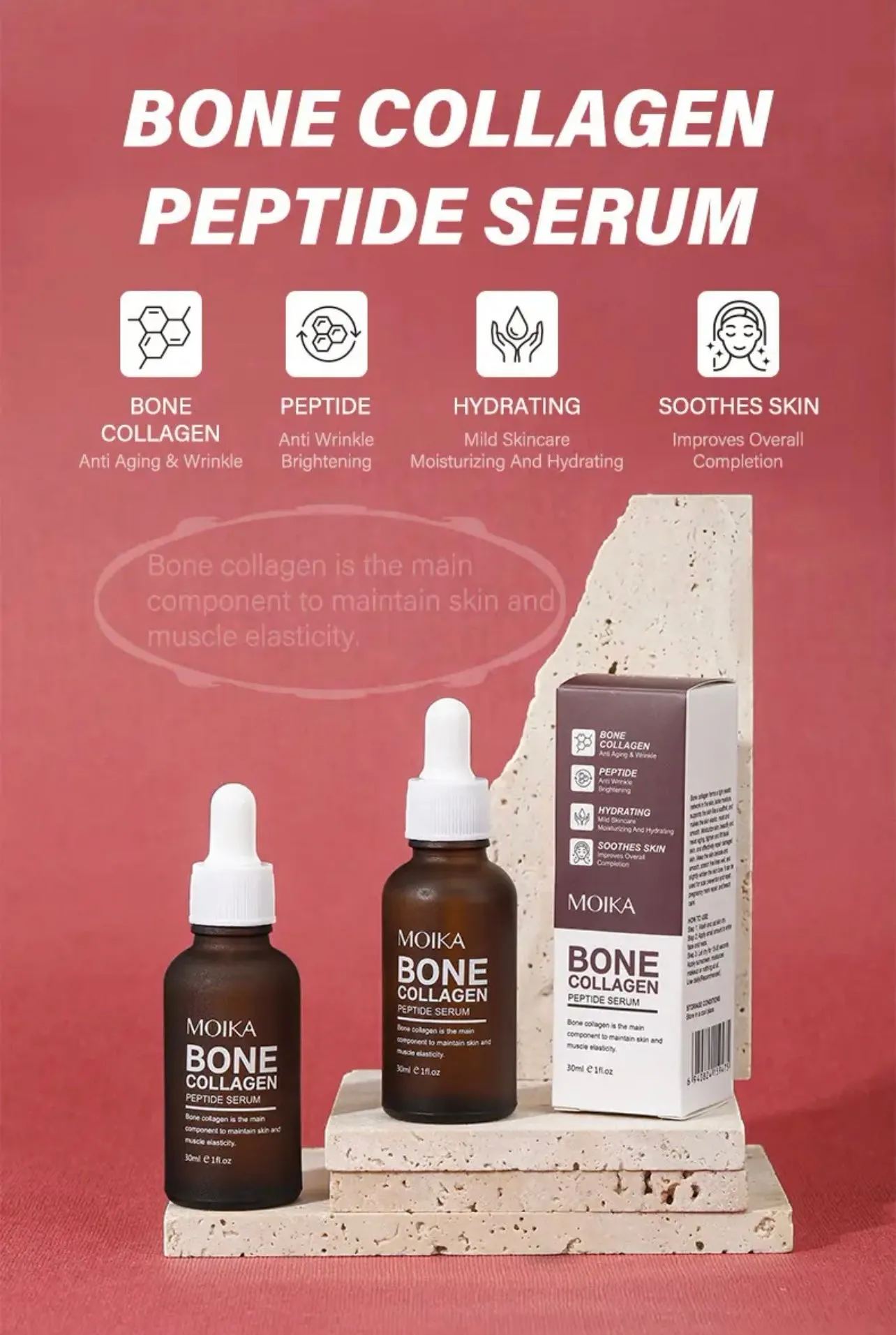 Clinical Strength Korean Bone Collagen Peptide Serum- Our Clinician's Choice