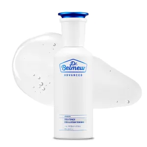 Dr. Belmeur Advanced CICA Toner (5.1fl oz) - Soothing, Hydrating for Sensitive Skin. Balances pH & Moisture. Korean Skin Care. Centella Asiatica, Panthenol.