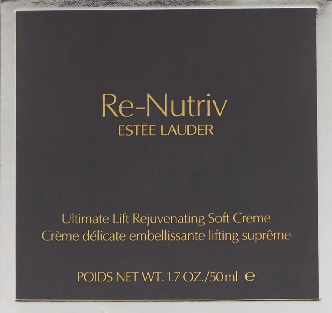 Estee Lauder Re-Nutriv Ultimate Lift Rejuvenating Soft Creme 1.7Oz New In Box