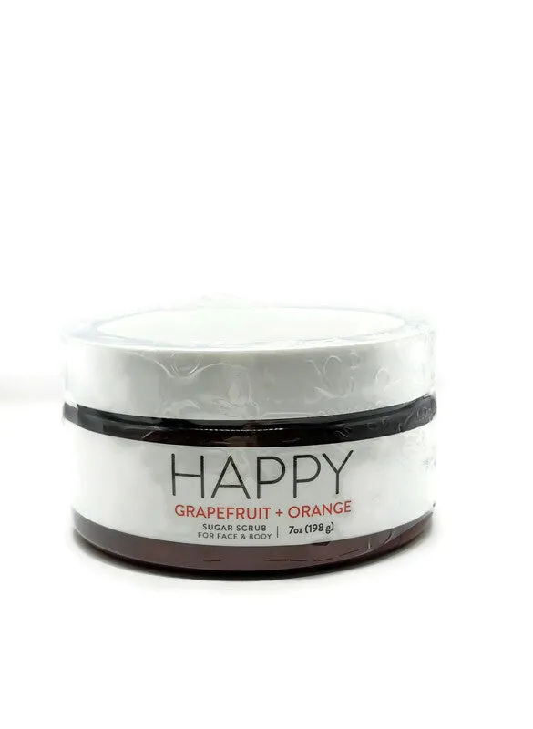 HAPPY Sugar Scrub with Shea Butter