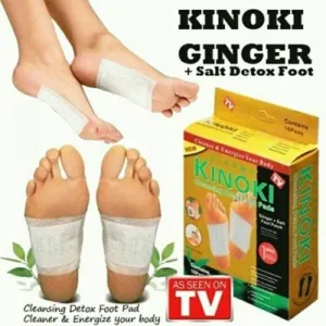 KINOKI GOLD Jahe Ginger Salt Koyo Kaki Detox Herbal food pad penyerap