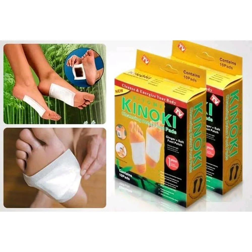KINOKI GOLD Jahe Ginger Salt Koyo Kaki Detox Herbal food pad penyerap