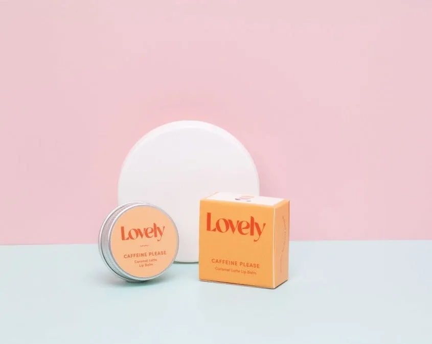 LOVELY - Lip Balm - Carmel Latte