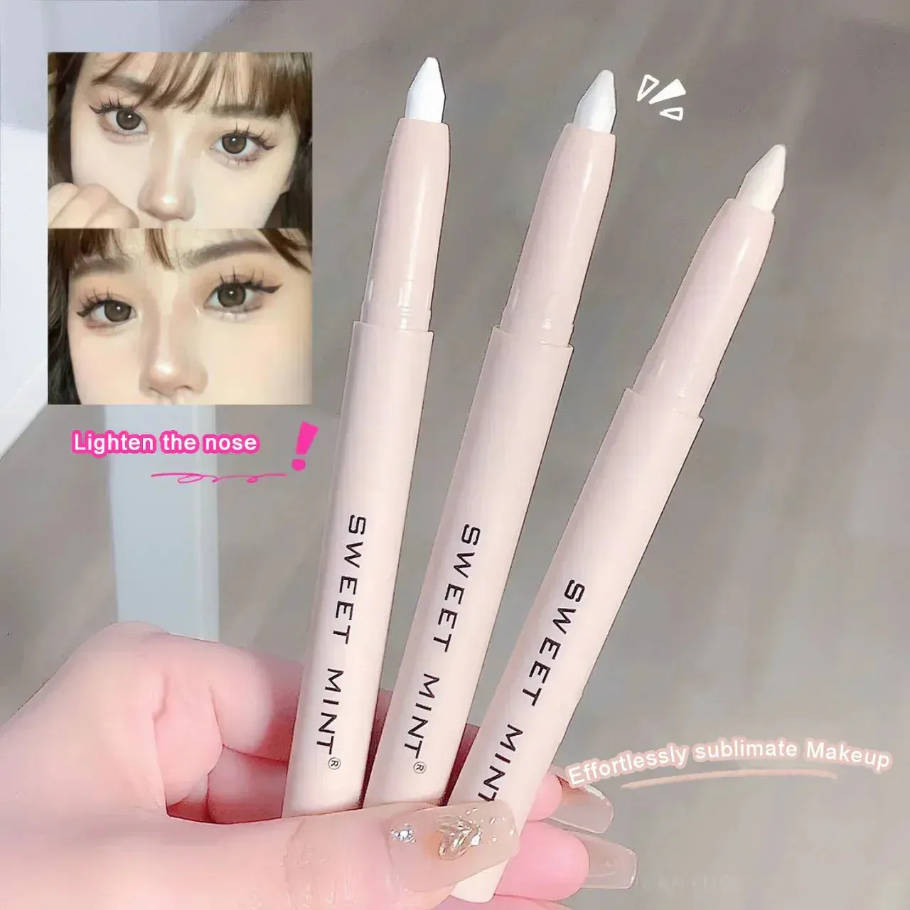 Silkworm Glow: Brightening Glitter Eyeshadow Stick