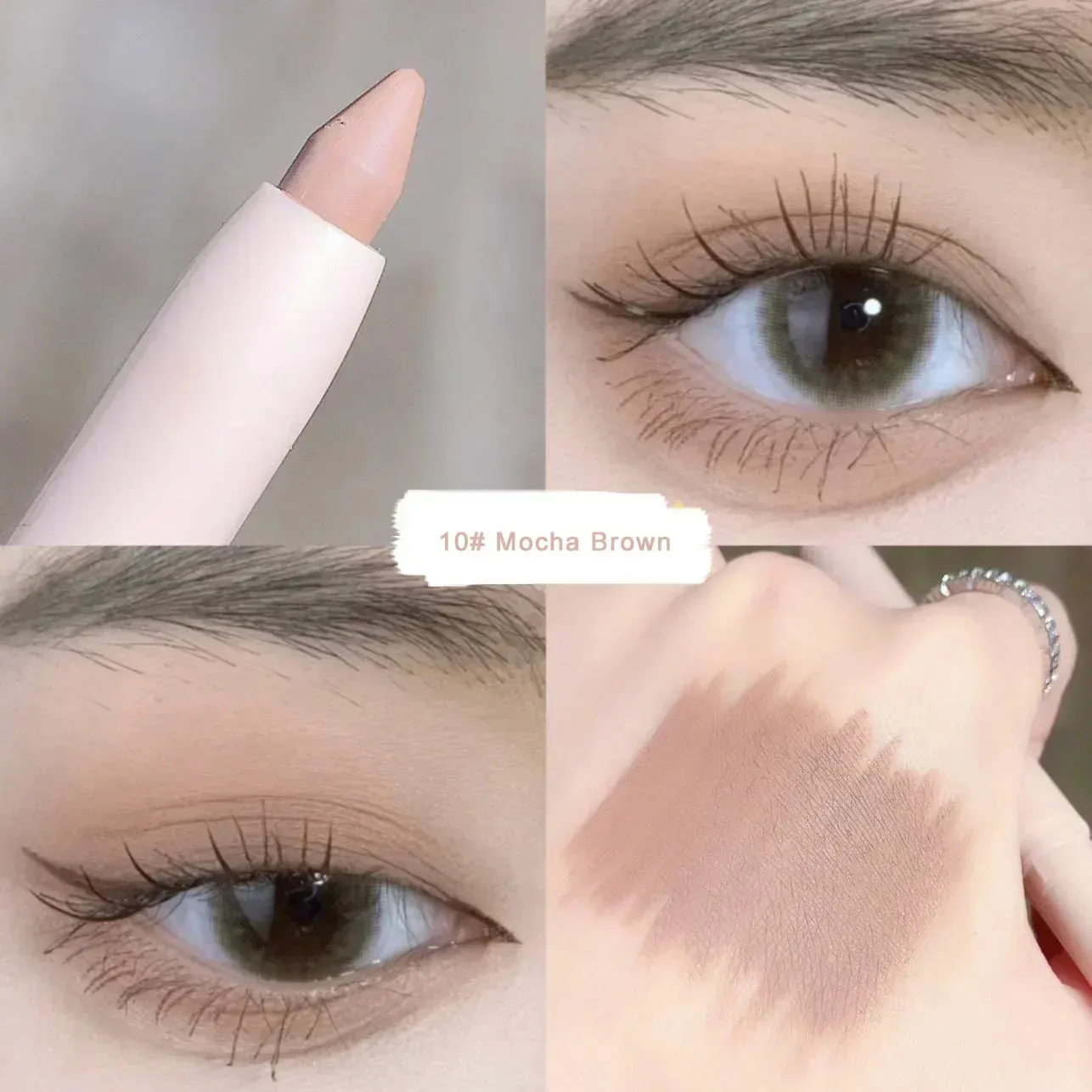 Silkworm Glow: Brightening Glitter Eyeshadow Stick