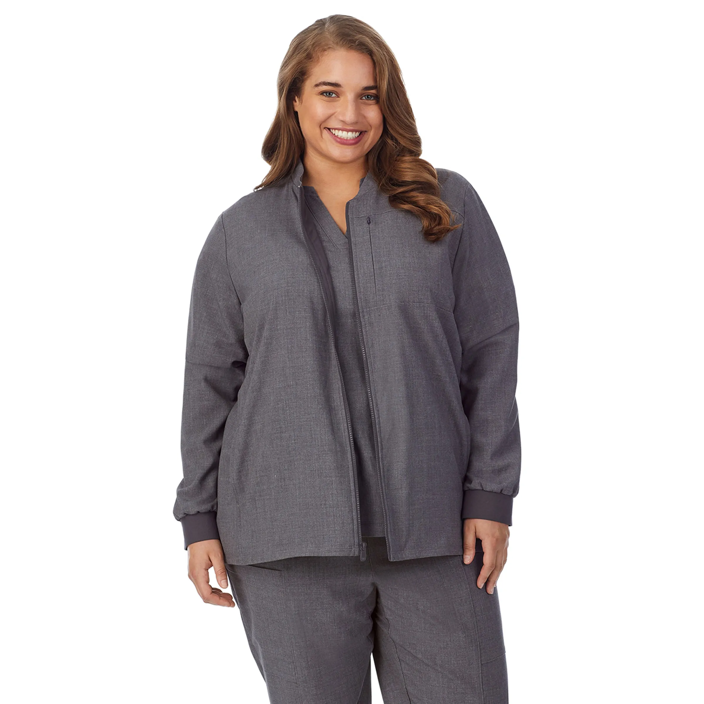 Womens Scrub Jacket PLUS