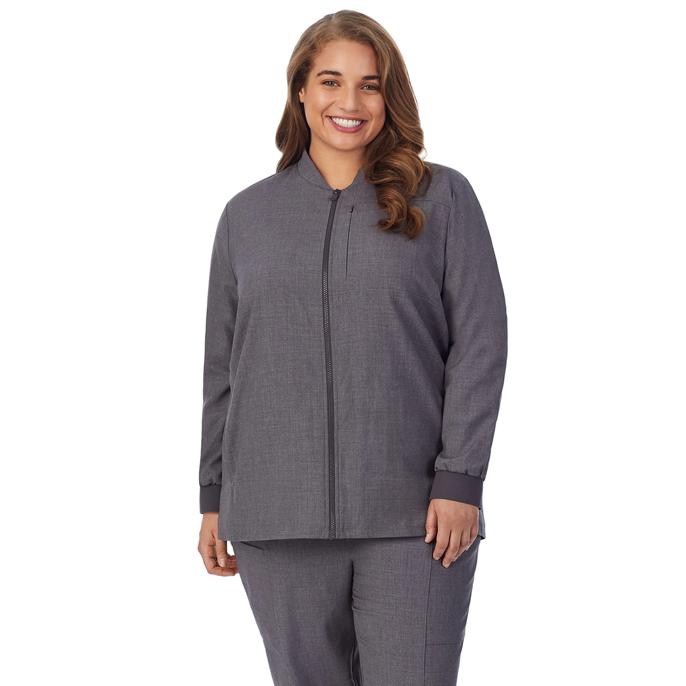 Womens Scrub Jacket PLUS