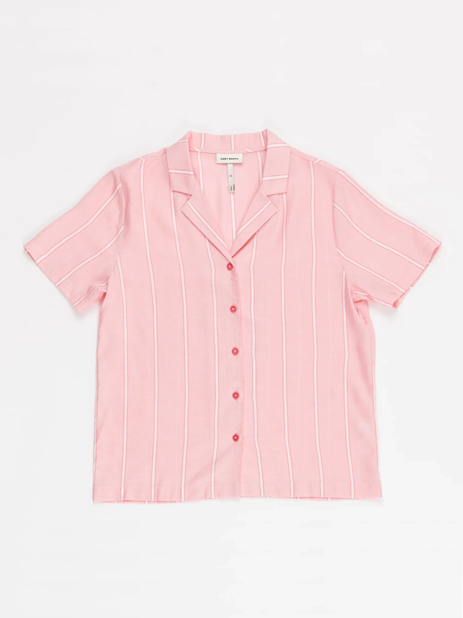 Women's Soft Woven Short Sleeve Pajama Set